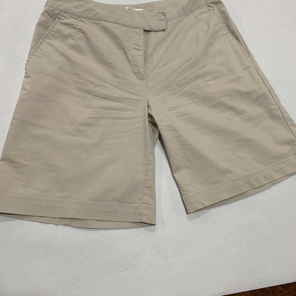Nike Golf shorts, very good condition, size 10, warm beige.